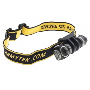 Čelovka Armytek Tiara A1 v2 XP-L / Studená biela / 600lm (0.8h) / 86m / 6 režimov / IP68 / Li-Ion 14500 / 48gr