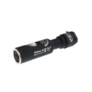 Svietidlo Armytek Prime A1 Pro v3 XP-L / Studená biela / 600lm (50min) / 115m / 10 režimov / IP68 / Li-Ion 14500/ 66gr