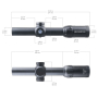 Puškohľad Vector Optics Constantine 1-10x24 SFP 30mm MOA