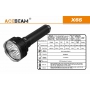 Svetidlo Acebeam X65 / Studená bíelá / 12000lm (1h) / 1301m / 7 režimů / IPx8 / Včetně Li-Ion 6800mAh baterie / 1290gr