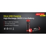 Klarus 18650 Li-Ion 3600mAh USB 10A Dobíjecí, chráněné baterie